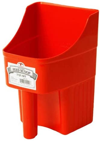 CUCHARON SERVIDOR LITTLE GIANT PLASTICO ROJO