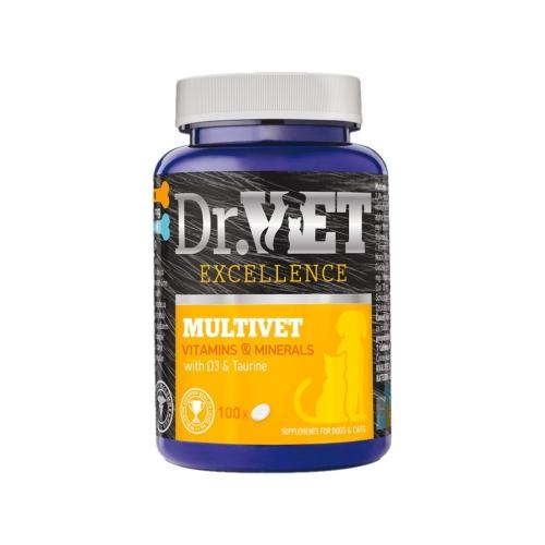 DR VET MULTIVET 100 TABLETAS