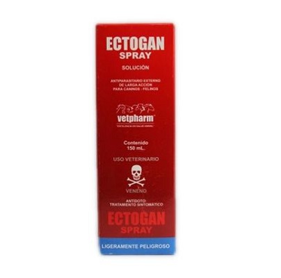 SPRAY ANTIPULGAS ECTOGAN150 ML