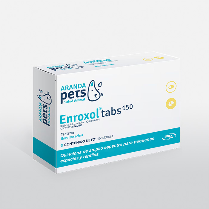 ENROXOL 150 MG CAJA DE 10 TABS