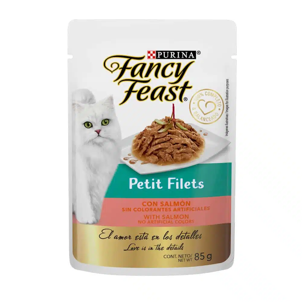 FANCY FEAST POUCH FILETE SALMON 85 GR