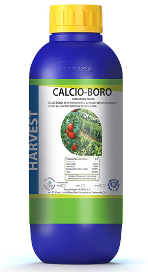 FERTILIZANTE FOLIAR CALCIO BORO LITRO