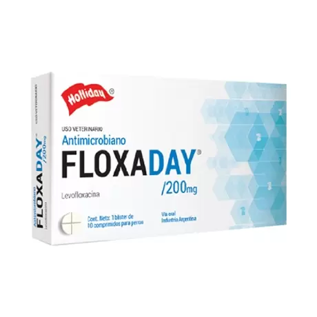 FLOXADAY 200 MG-10 TABLETAS