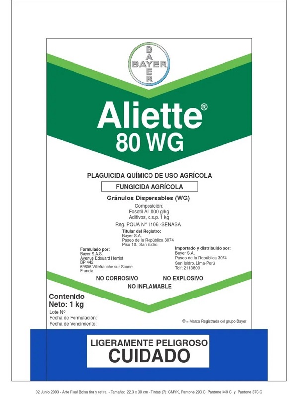 FUNGICIDA ALIETTE 80WG  500GR