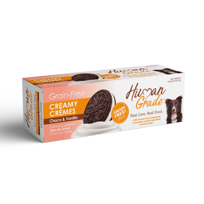 GALLETAS HUMAN GRADE CREAMY CREMES CHOCO VAINILLA