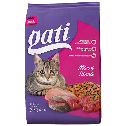 CONCENTRADO PARA GATO GATI MAR Y TIERRA 1 LIBRA