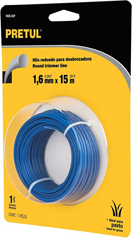 HILO PRETUL P/CHAPEADORA AZUL 1.6MM*15M