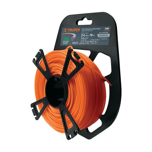 HILO TRUPER PARA CHAPEADORA DONA NARANJA 2.4 MM*78M