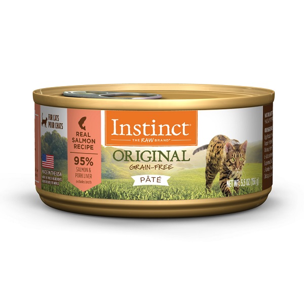 ALIMENTO HUMEDO PARA GATO INSTINCT ORIGINAL GRAIN - FREE SALMON 