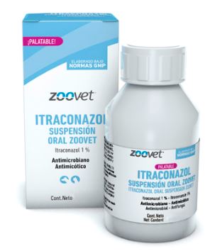 ITRACONAZOL SUSPENSION 15ml ZOOVET