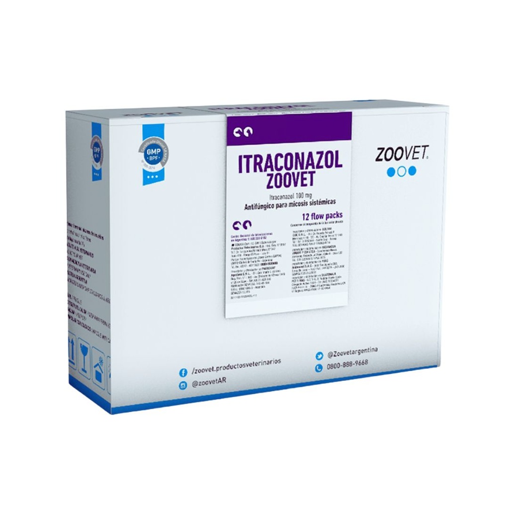 ITRACONAZOL 100 MG-10 TABLETAS