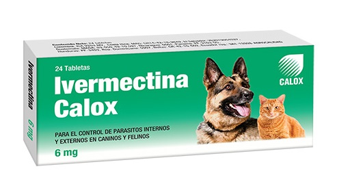 DESPARASITANTE IVERMECTINA CALOX 6 MG