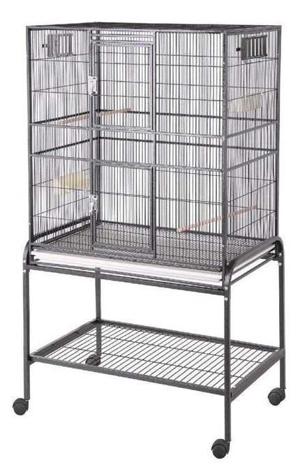 JAULA PARA AVES ALFA FLAT TOP AVIARY CAGE