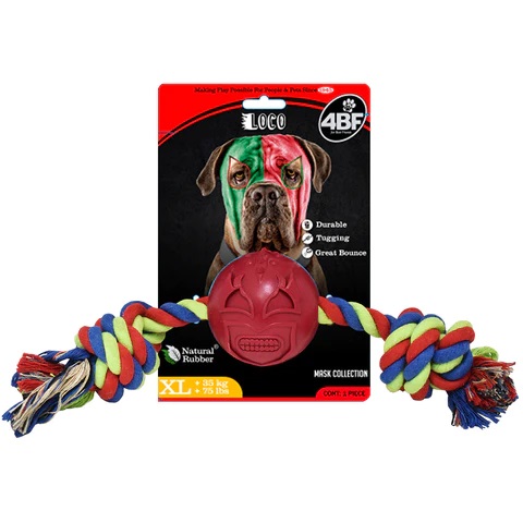 JUGUETE PARA PERRO 4BF MASK EL LOCO