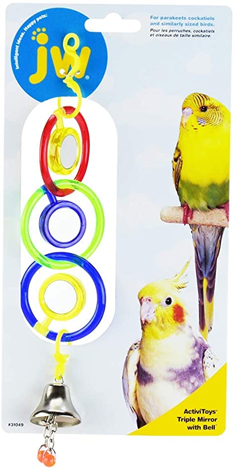 JUGUETE PARA AVES ACTIVITOY - TRIPLE MIRROR