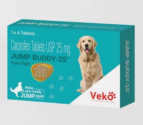 JUMP BUDDY TABS DE CARPROFENO 25MG 1 TABLETA