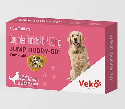 JUMP BUDDY TABS DE CARPROFENO 50MG 1 TABLETA