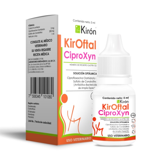 KIROFTAL CIPROXYN X 5 ML