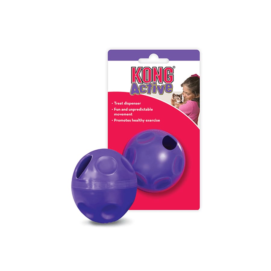 KONG CAT TREAT DISPENSING BALL