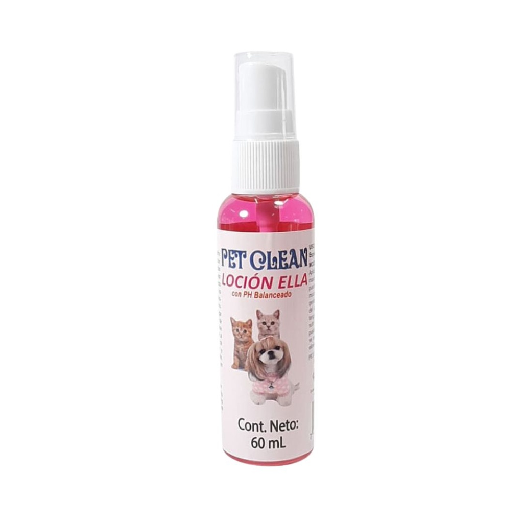 LOCION PARA PERRO HEMBRA PET CLEAN-60 ML