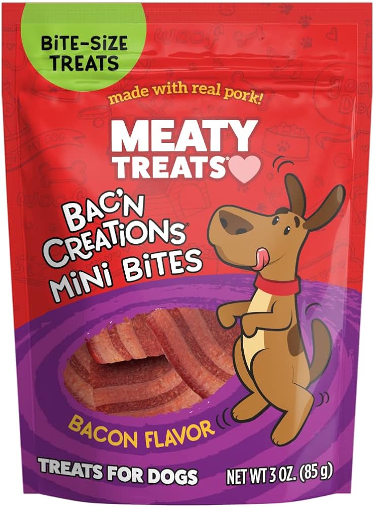 MEATY TREATS BACON FLAVORES 2.5OZ