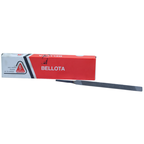 Bellota Lima Rotonda Per Meccanico 6'' Grosso - Acciaio Speciale Con Manico Bimateriale Ergonomico - Infrangibile, Alta Durabilità - 5