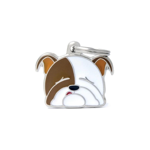 [MF32] MY FAMILY TAG FRIENDS BULLDOG INGLES