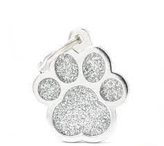 MY FAMILY TAG SHINE PAW GLITTER SMALL