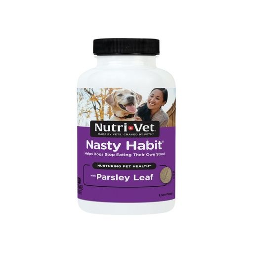 [1001075] NUTRI VET NASTY HABIT CHEWABLES 60 TABLETAS