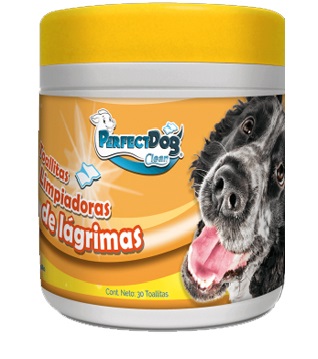 [995] PERFECT DOG CLEAN TOALLITAS LIMPIADORAS DE LÁGRIMAS X 30 TOALLITAS