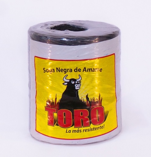 PITA/SOGA NEGRA TORO ROLLO GRANDE 6 LIBRAS