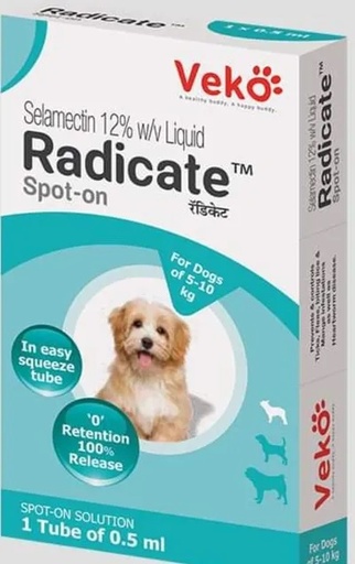 PIPETA ANTIPULGAS RADICATE SPOT ON FOR DOGS 