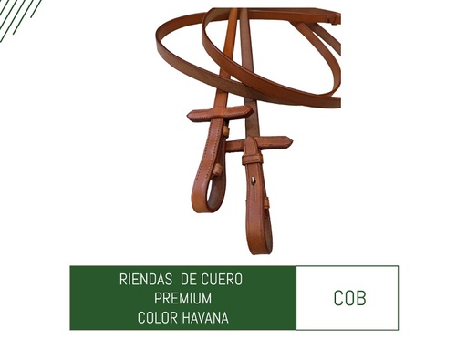 [LM-103] RIENDAS DE CUERO LM