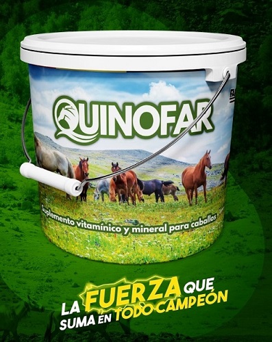 SALES MINERALES QUINOFAR PARA CABALLOS 3 KG