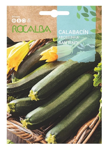 SEMILLA CALABACIN NEGRO BELLEZA ROCALBA 3 GR
