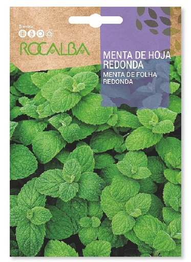 SEMILLA MENTA DE HOJA REDONDA ROCALBA 5 GRS