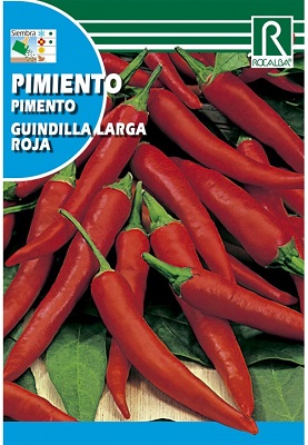 SEMILLA PIMIENTO GUINDILLA LARGA ROJA ROCALBA 1 GR