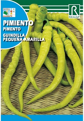 SEMILLA PIMIENTO GUINDILLA PEQUEÑA AMARILLA ROCALBA 1 GR