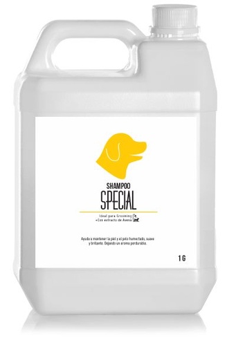 [VET011001] SHAMPOO ESPECIAL CON EXTRACTO DE AVENA GALON