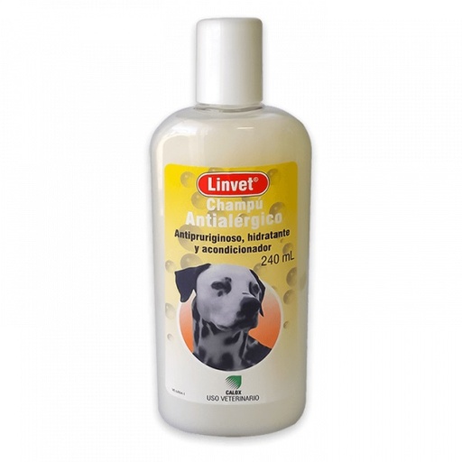 SHAMPOO LINVET ANTIALERGICO-240ML