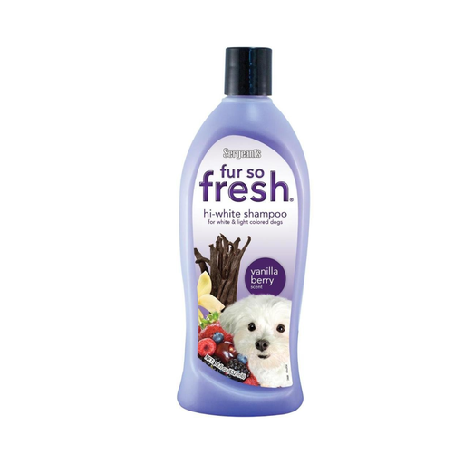 [1-103802] SHAMPOO SERGEANT'S FUR SO FRESH HI-WHITE