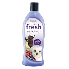 [1-103802] SHAMPOO SERGEANTS FUR SO FRESH HI-WHITE