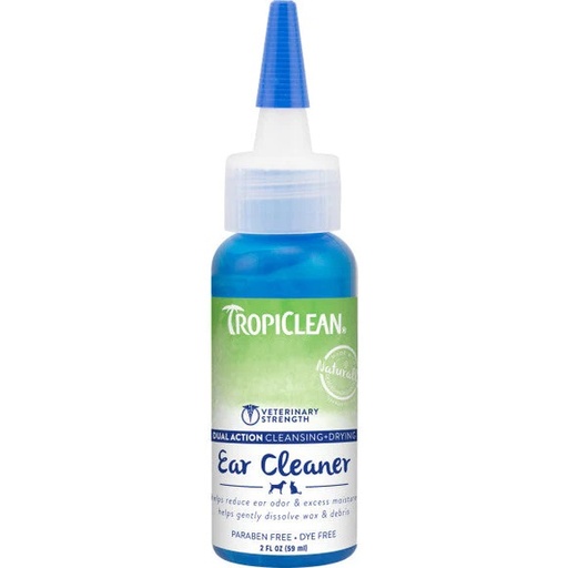 TROPICLEAN DUAL ACTION EAR CLEANER FOR PETS