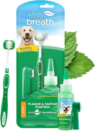 TROPICLEAN FRESH BREATH ORAL CARE KIT