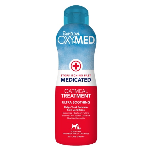 [500333] TROPICLEAN OXYMED MEDICATED OATMEAL TREATMENT