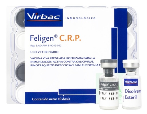 VACUNA TRIPLE FELINA FELIGEN VIRBAC