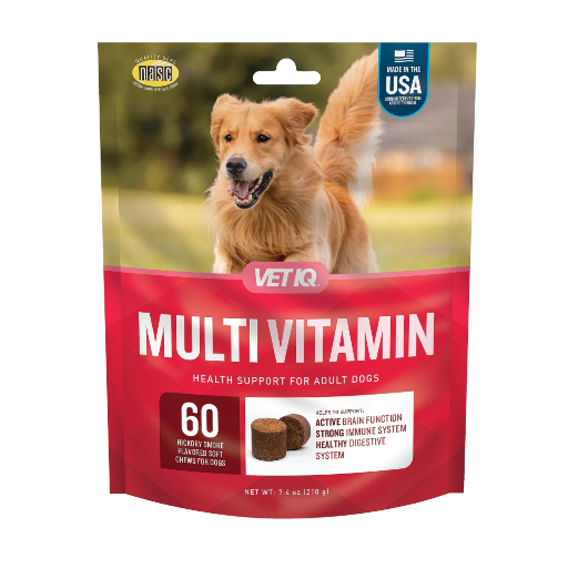 VET IQ MULTIVITAMIN HEALTH SUPPORT-60 TABLETAS