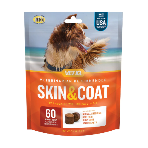 VET IQ SKIN & COAT-90 TABLETAS