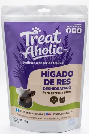 TREATS AHOLIC CHIPS DE HIGADO DE RES