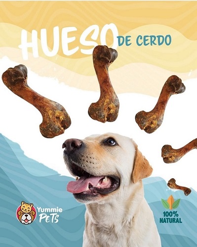 YUMMIE PETS HUESO NATURAL DE CERDO